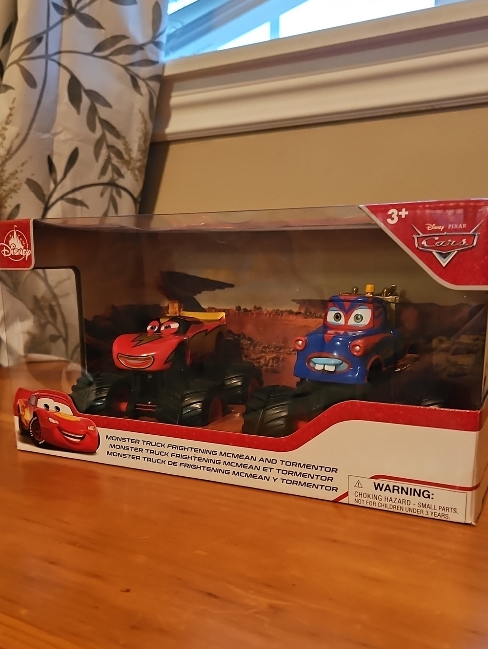 Disney Pixar Cars Frightening McMean & Tormentor Monster Trucks NIB